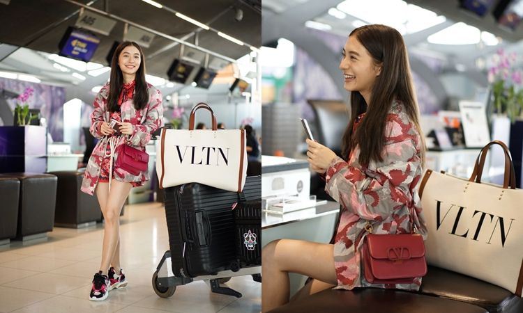 ให้กี่คะแนน 'มิว นิษฐา' กับ Airport Look เยือนปักกิ่ง ชมแฟชั่นโชว์ 'วาเลนติโน'