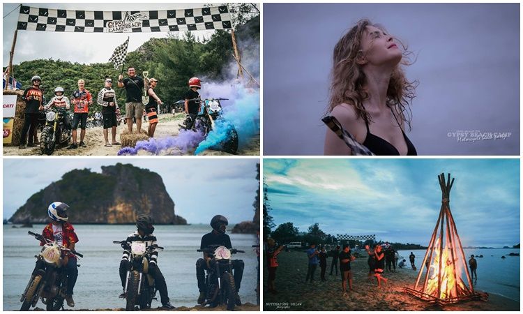 ฉันจะพาเธอลอย...ภาพบรรยากาศงาน Gypsy Beach Camp ครั้งที่1 A Motor Cycle Beach Party!